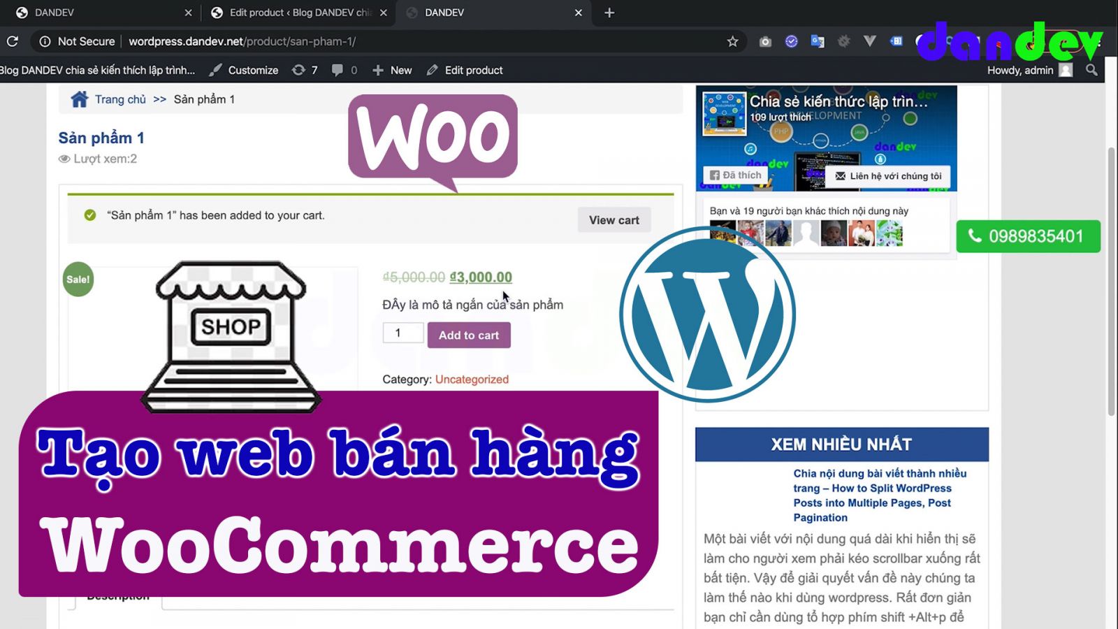 C i t WooCommerce T o Website B n H ng C i t woocommerce t o website b n h ng