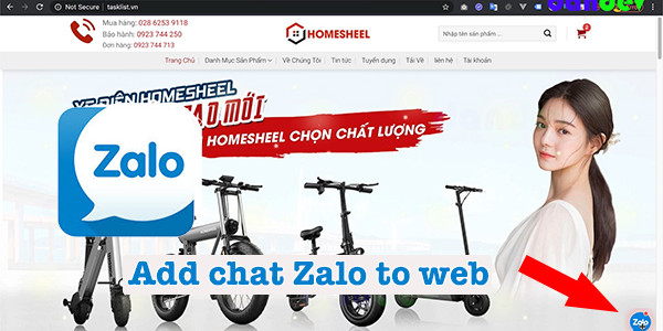 Code tích hợp chat Zalo vào website cực kỳ đơn giản