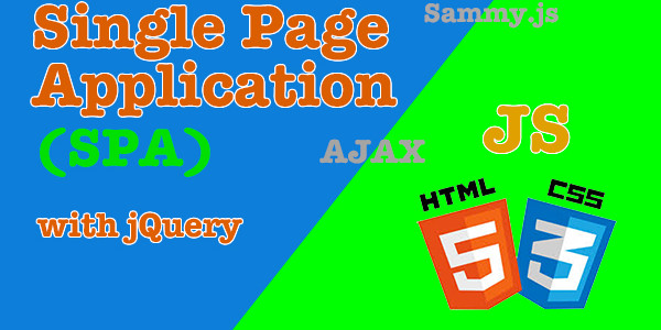 SPA -Single Page App with jQuery Routing
